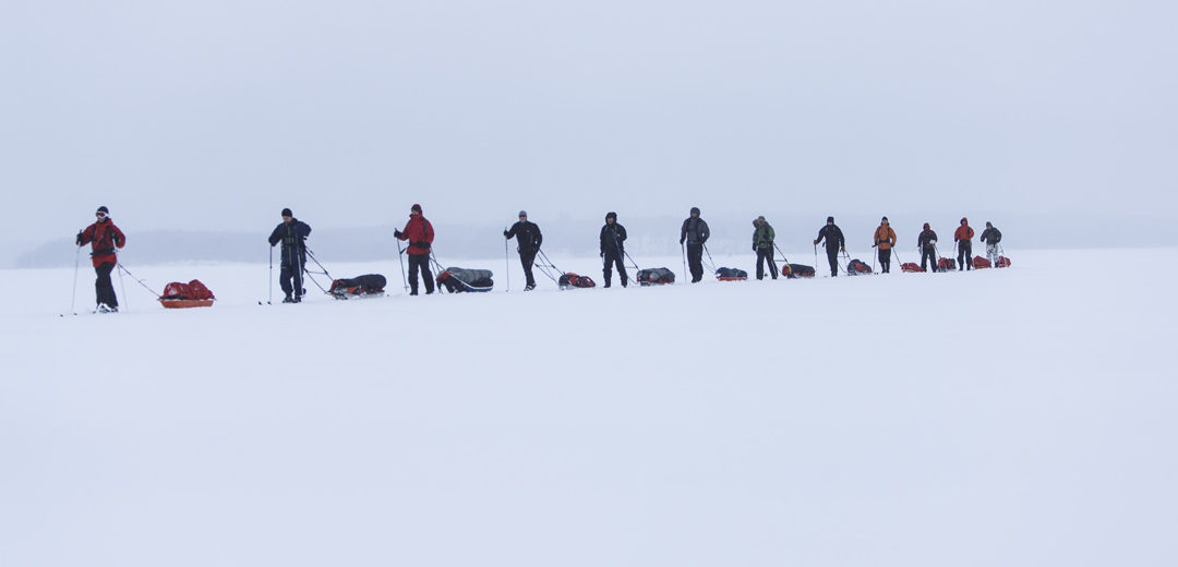 TRAVESÍA DEL LAGO INARI EN FINLANDIA