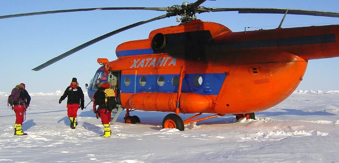 POLO NORTE GEOGRÁFICO EN HELICÓPTERO