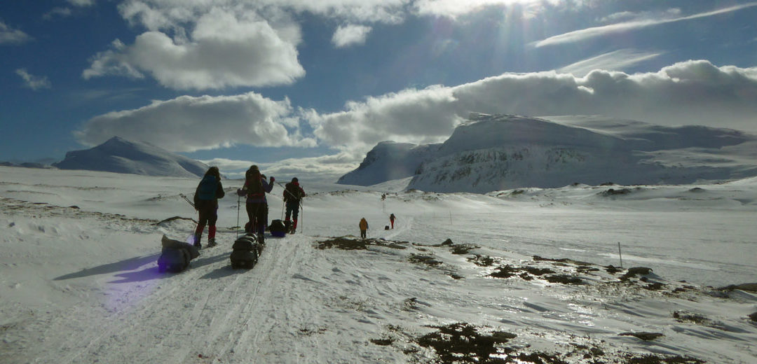 TRAVESÍA CON RAQUETAS EN ABISKO: KUNGSLEDEN EL CAMINO REAL