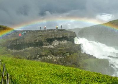 Gullfoss-sur-Islandia cascada