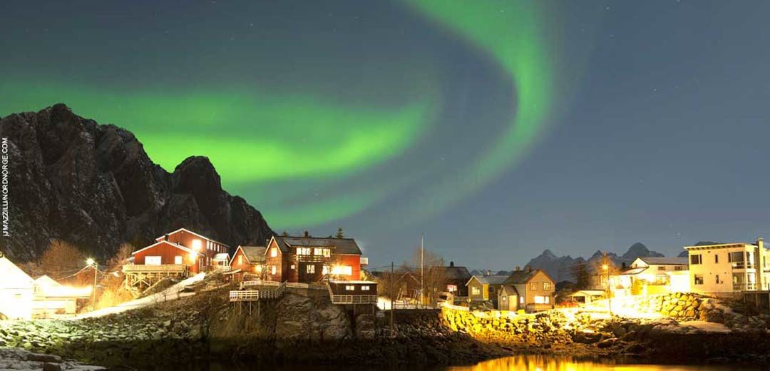 Aventura & Hotel: Lofoten y Kiruna, Auroras Boreales y Trineo de perros en otoño