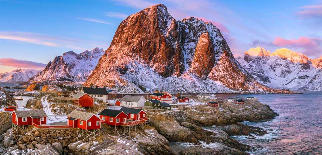AURORAS BOREALES EN LOFOTEN Y KIRUNA, PAISAJES DE OTOÑO Y TRINEO DE PERROS