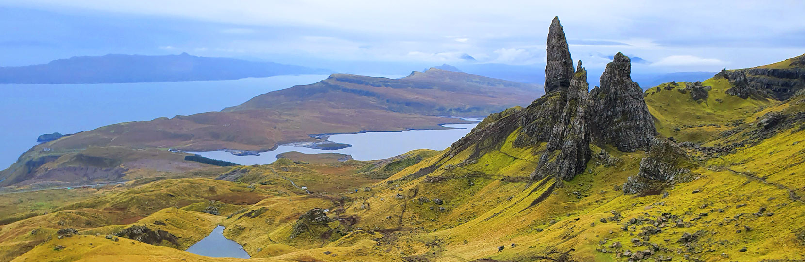 Old Man trekking en Escocia