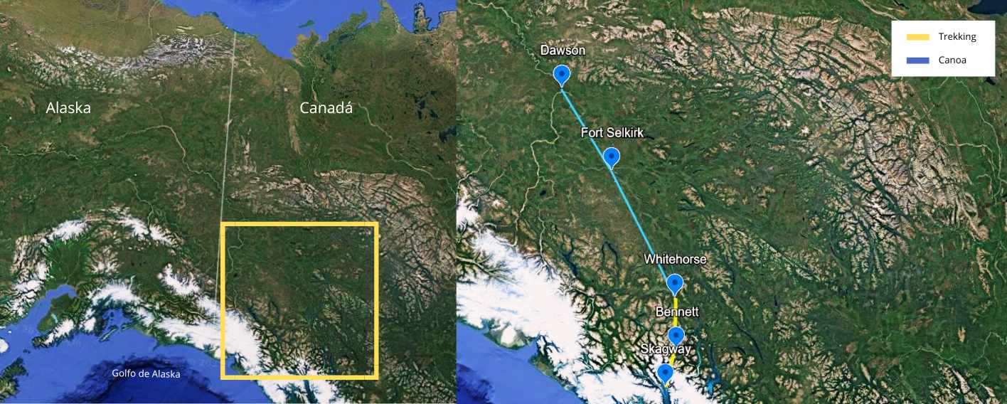 MAPA YÚKON