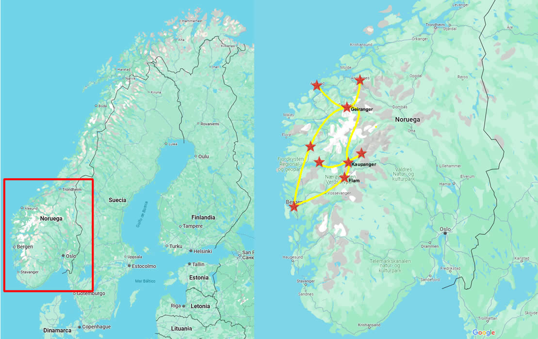 noruega-corazon-fiordos-mapa noruega-corazon-fiordos